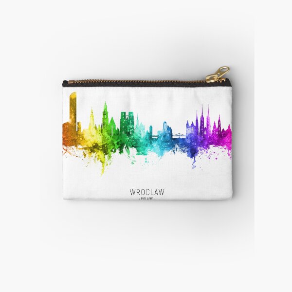 Item preview, Wroclaw Poland Skyline designed and sold by ArtPrints.