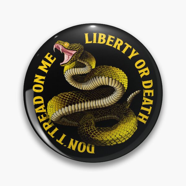 Item preview, liberalism flag. Snake. Liberty or death. Gadsden flag. Cascabel. Yellow snake. Snake vector. Snake art tattoo designed and sold by DALIO666.