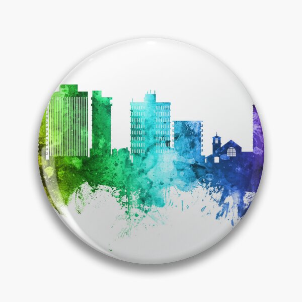 Item preview, San Mateo California Skyline designed and sold by ArtPrints.