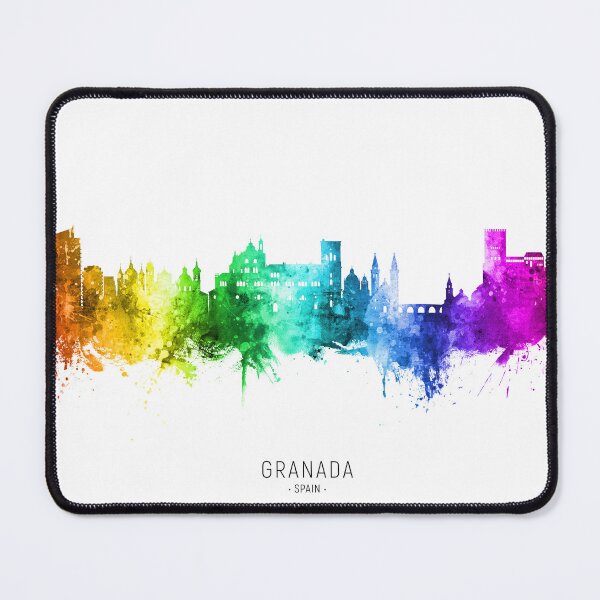 Item preview, Granada Spain Skyline designed and sold by ArtPrints.