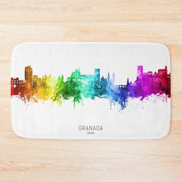 Item preview, Granada Spain Skyline designed and sold by ArtPrints.
