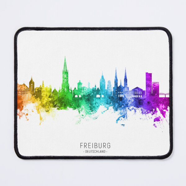 Item preview, Freiburg Germany Skyline designed and sold by ArtPrints.