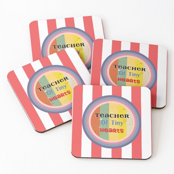 Item preview, Teacher Of Tiny Hearts - Colorful Design designed and sold by FridPix.