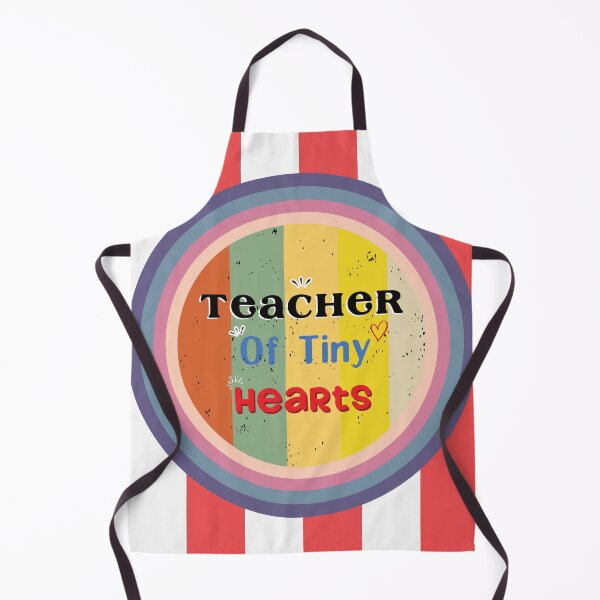Item preview, Teacher Of Tiny Hearts - Colorful Design designed and sold by FridPix.