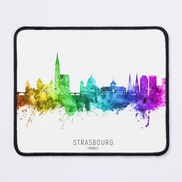 Item preview, Strasbourg France Skyline designed and sold by ArtPrints.