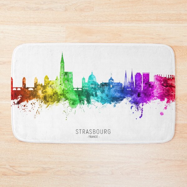 Item preview, Strasbourg France Skyline designed and sold by ArtPrints.