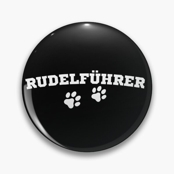 Item preview, RUDELFÜHRER Dog Agility Alphatier Leader Boss PawS Sayings designed and sold by Artystico  ⭐⭐⭐⭐⭐.