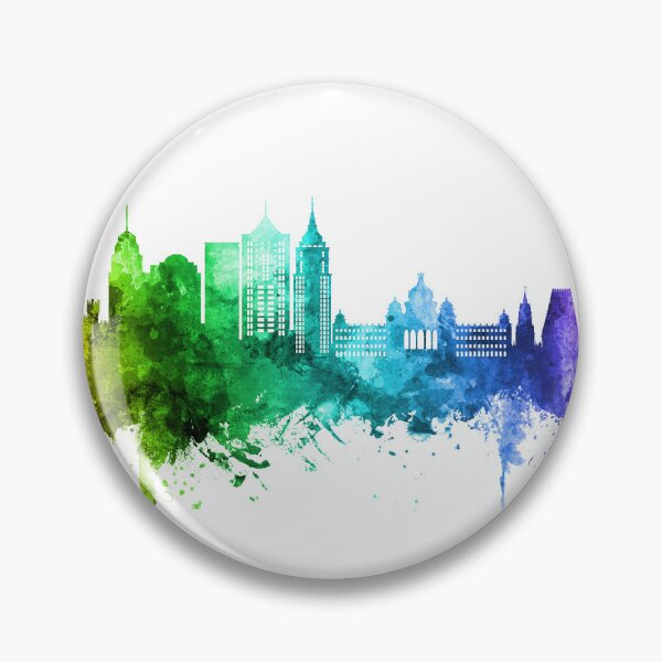 Item preview, Bengaluru Skyline India Bangalore designed and sold by ArtPrints.