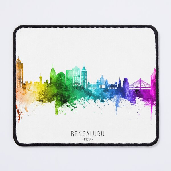 Item preview, Bengaluru Skyline India Bangalore designed and sold by ArtPrints.