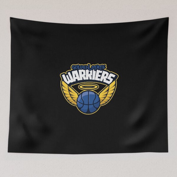 Item preview, Golden State Basketball - Blue & Gold Hat and Sticker Halo designed and sold by SweetCarolineUK.