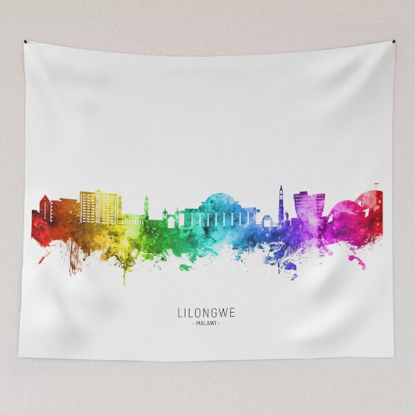 Item preview, Lilongwe Malawi Skyline designed and sold by ArtPrints.