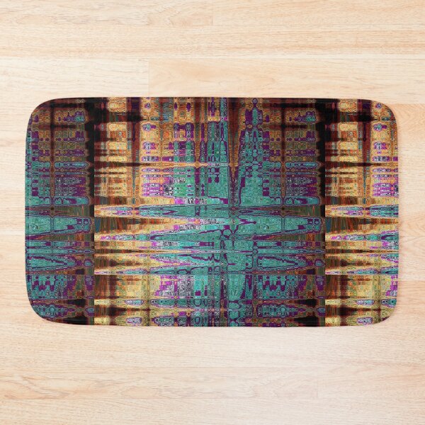 Item preview,  Special Abstract pattern derived from a handmade rag rug by patjila designed and sold by patjila.
