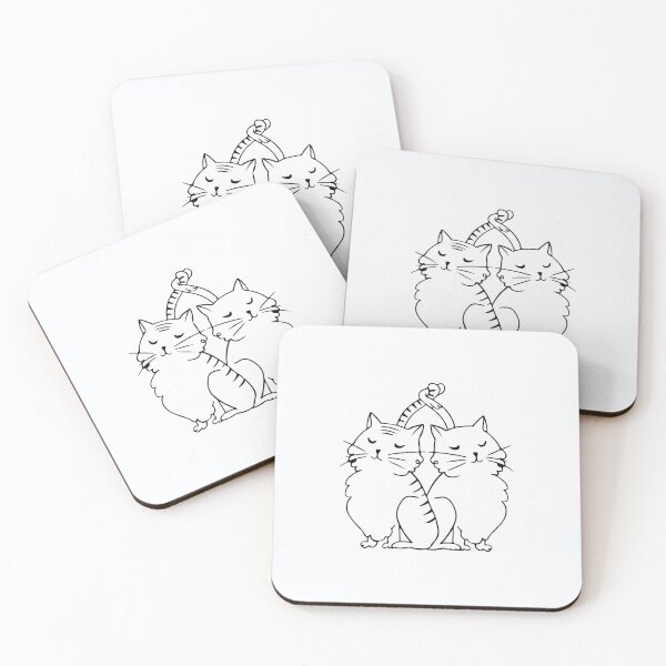 Item preview, Cute cat |Funny cat | Valentines day  designed and sold by Touch of FEZ.