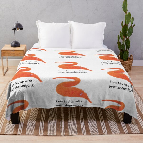 Item preview, i am fed up with your shenanigans worm designed and sold by joshsimone.