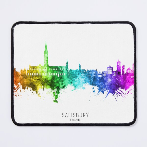 Item preview, Salisbury England Skyline designed and sold by ArtPrints.