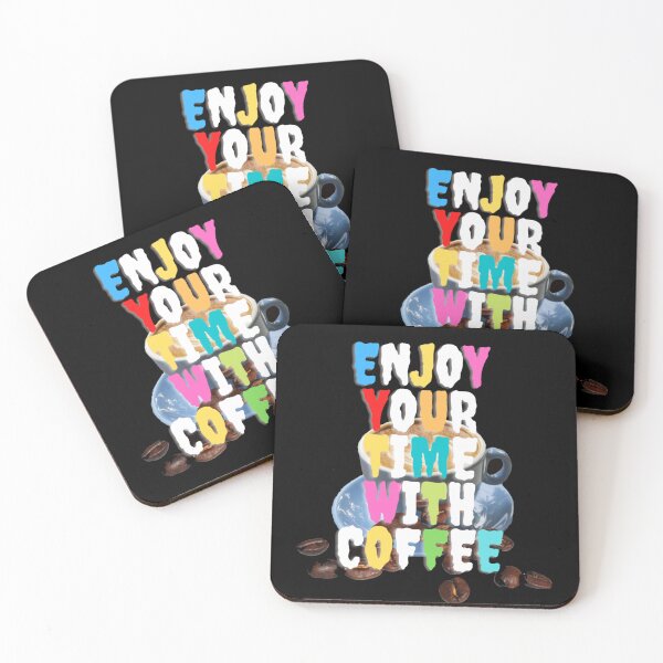Item preview, Enjoy Your Time With Coffee,For Coffee Lover,Cappuccino designed and sold by amifana.