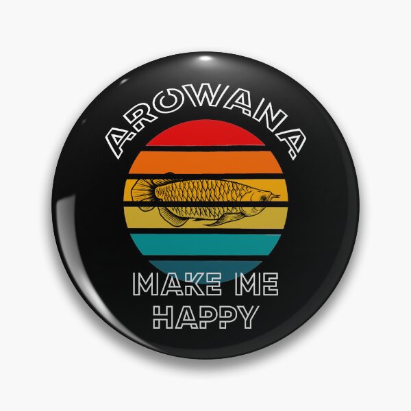 Item preview, Arowana Make Me Happy Retro Sunset designed and sold by JRRTs.