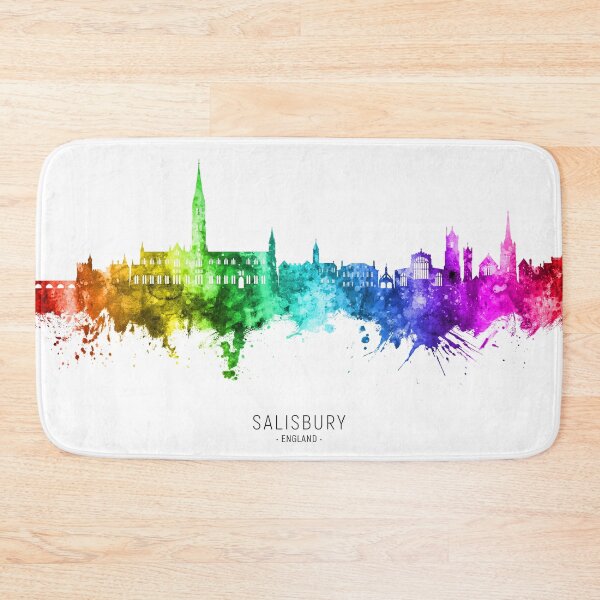 Item preview, Salisbury England Skyline designed and sold by ArtPrints.