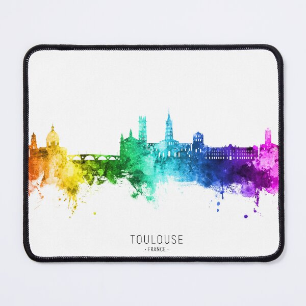 Item preview, Toulouse France Skyline designed and sold by ArtPrints.