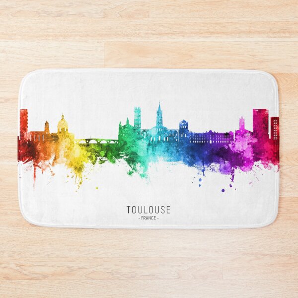 Item preview, Toulouse France Skyline designed and sold by ArtPrints.