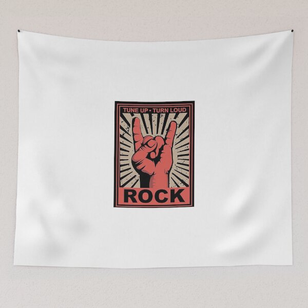 Item preview, Rock (Tune up - Tune loud) designed and sold by TrendyLuxShop.