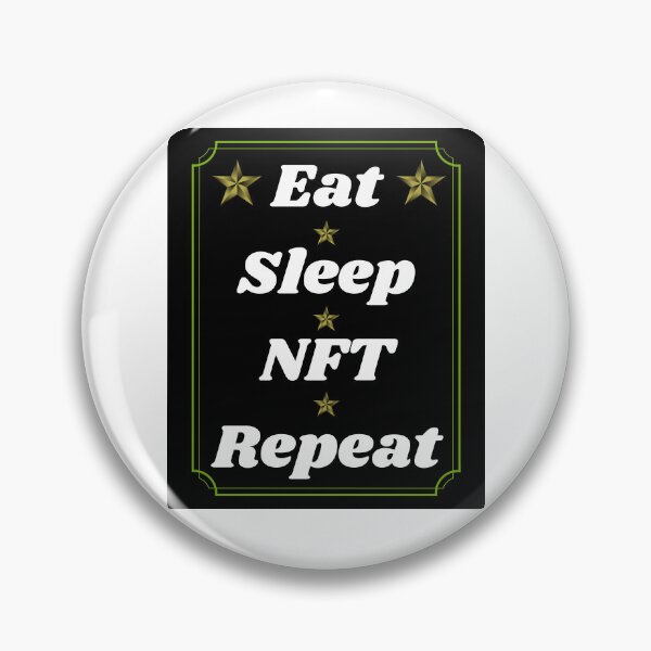 Artikelvorschau, Eat Sleep NFT Wiederholen Sie süßes Design entworfen und verkauft von Shahnawaz Khandesigner.