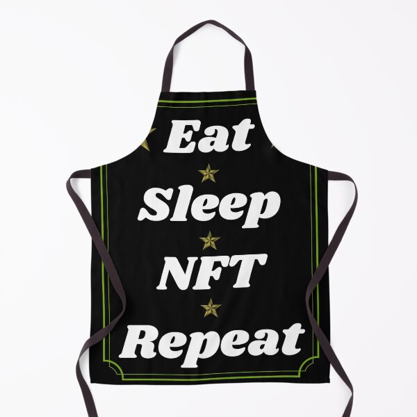 Item preview, Eat Sleep NFT Repeat cute Design designed and sold by Shahnawaz Khandesigner.