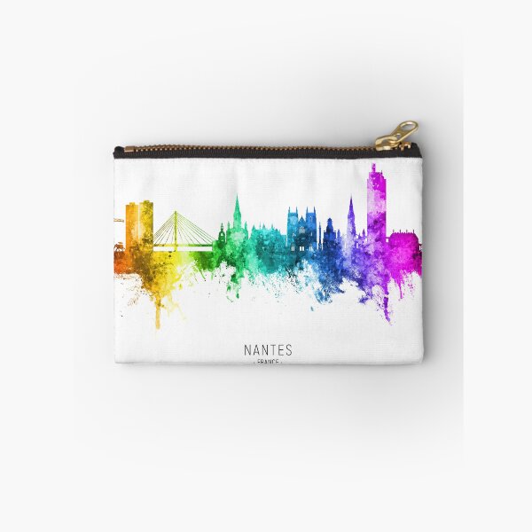 Item preview, Nantes France Skyline designed and sold by ArtPrints.