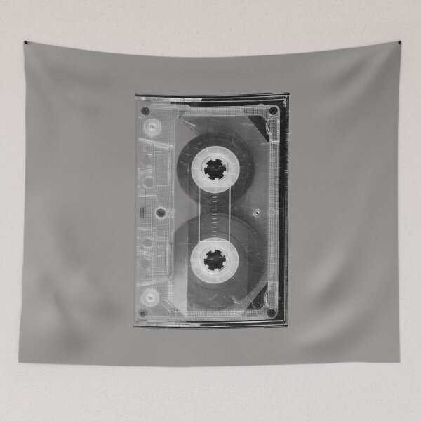 Item preview, 80s Transparent Cassette Tape For Retro Music Lovers And Musicians - Cassette Deck designed and sold by Funwithmusic.