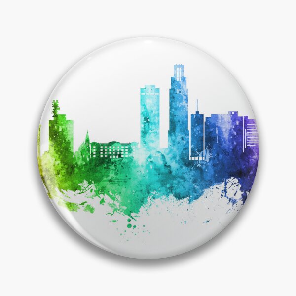 Artikelvorschau, Omaha Nebraska Skyline entworfen und verkauft von ArtPrints.