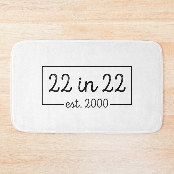 Item preview, 22 in 22 Est 2000 | 22nd Birthday | Turning 22 in 2022 | 22nd birthday party gift designed and sold by Violet Treasures.