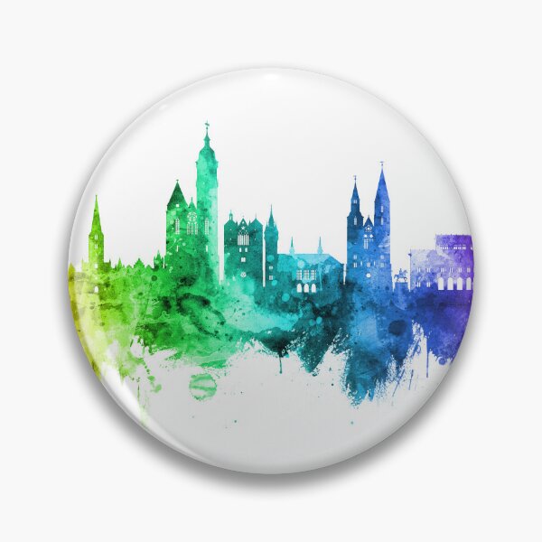 Item preview, Braunschweig Germany Skyline designed and sold by ArtPrints.