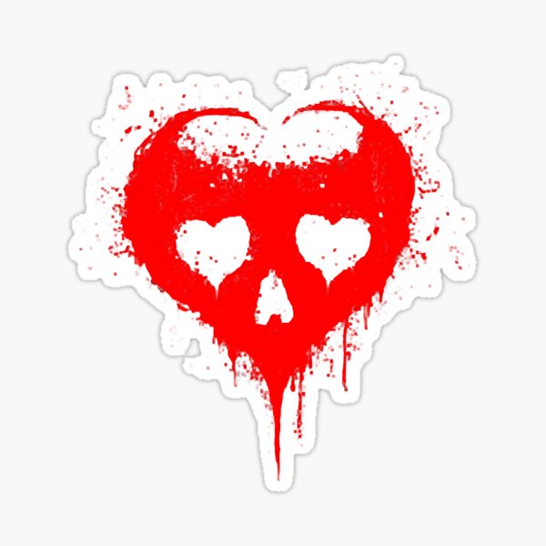 Bleeding Heart Stickers for Sale