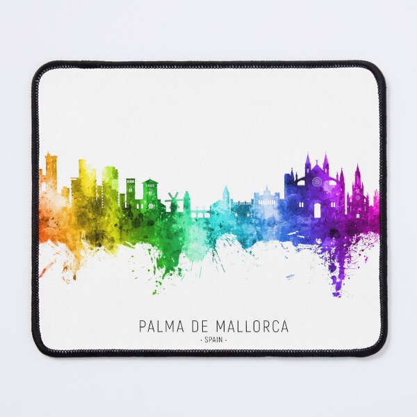 Item preview, Palma de Mallorca Spain Skyline designed and sold by ArtPrints.
