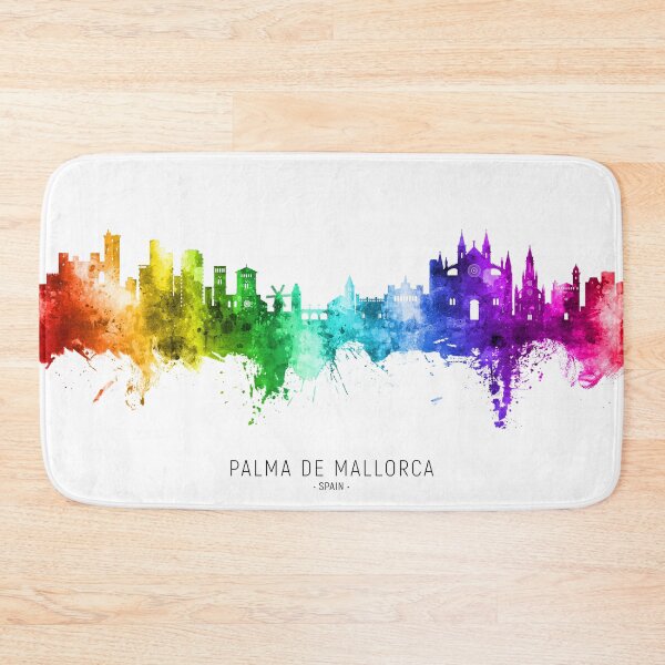 Item preview, Palma de Mallorca Spain Skyline designed and sold by ArtPrints.