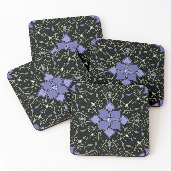 Item preview, Very Peri Blossoms at Midnight   designed and sold by LoreliDesigns.