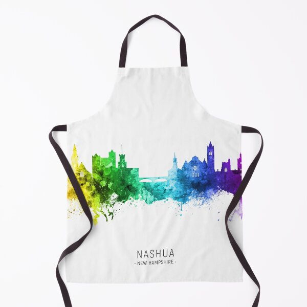 Item preview, Nashua New Hampshire Skyline designed and sold by ArtPrints.