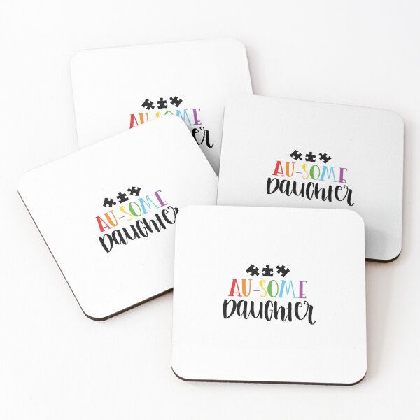Item preview, Au-some Daughter - Autism Awareness Design designed and sold by TrendZ Style.