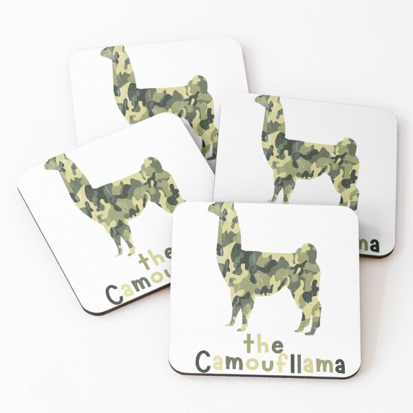Item preview, The Camoufllama Funny Pun designed and sold by diip.