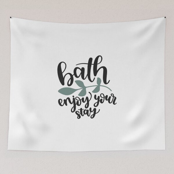 Item preview, Bath enjoy your stay designed and sold by TrendZ Style.