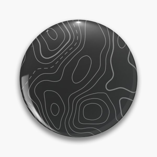 Item preview, Black topography map designed and sold by AlexGolyakov.
