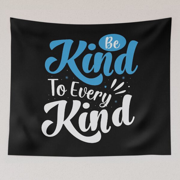 Item preview, Be Kind to Every Kind - Animal Rescue Kindness Quote designed and sold by TrendZ Style.