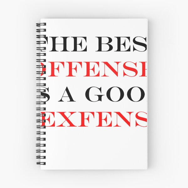 Item preview, a good offense designed and sold by charmaine pettigrew.