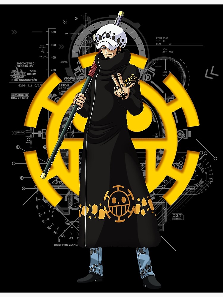 "Trafalgar Law" Canvas Print for Sale by aegh Redbubble