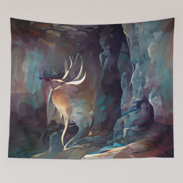 Item preview, Deer Apparition designed and sold by PlacidHinds.
