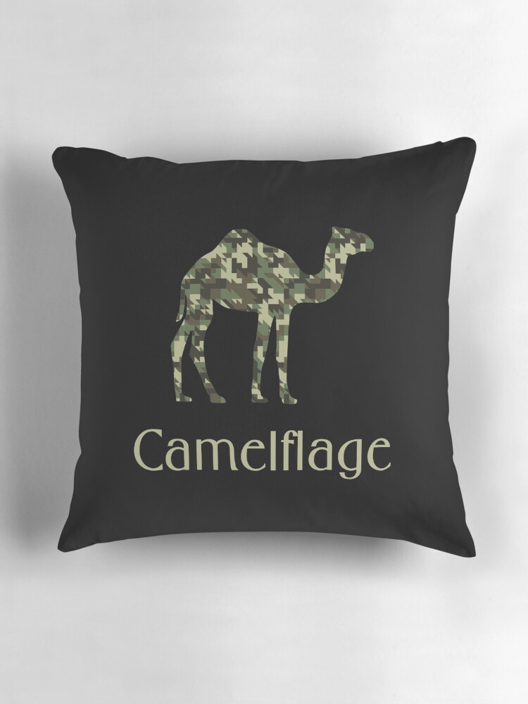 Thumbnail 3 of 4, Pillow, Camelflage designed and sold by Store-Designify.