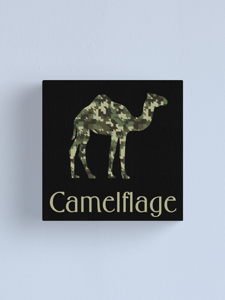Thumbnail 1 of 3, Canvas Print, Camelflage designed and sold by Store-Designify.