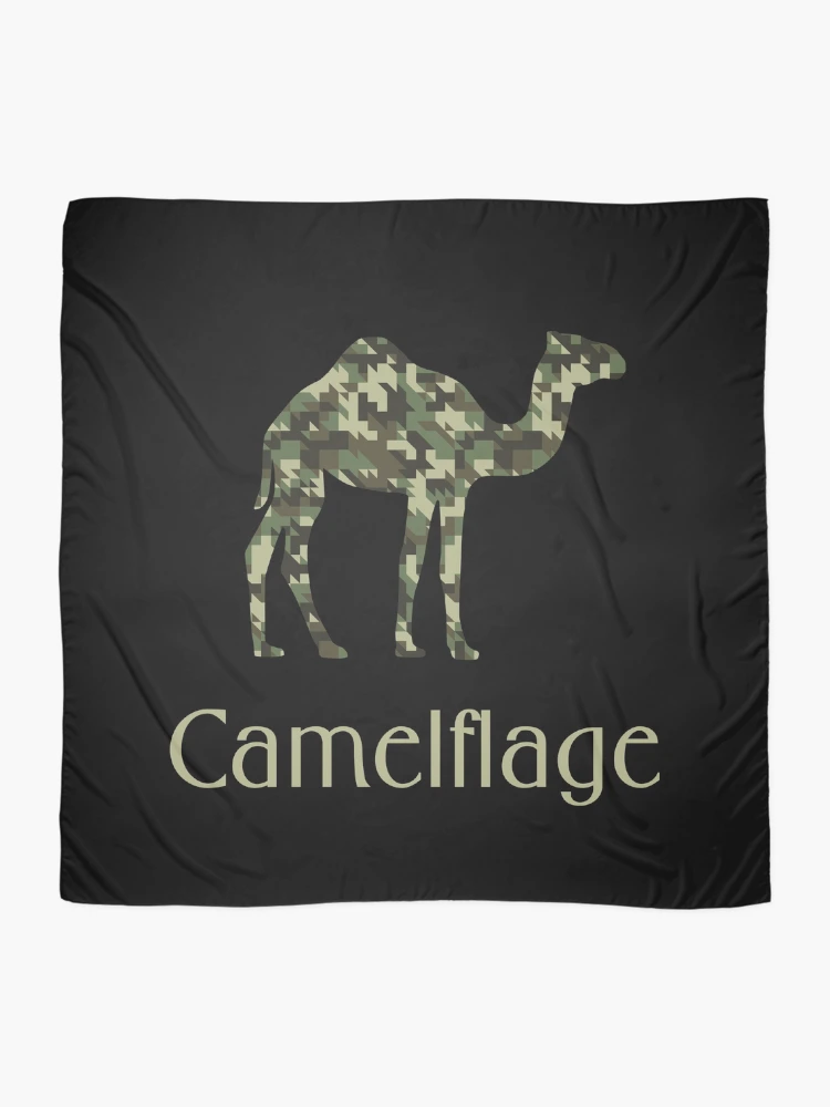Thumbnail 2 of 3, Scarf, Camelflage designed and sold by Store-Designify.