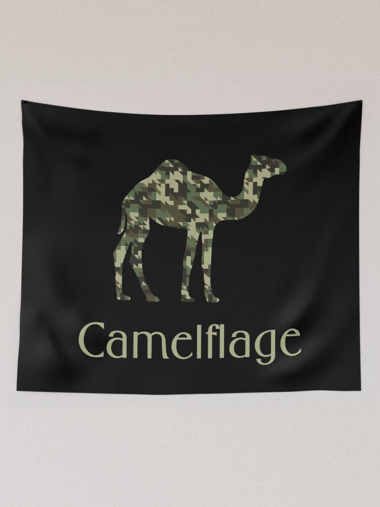 Thumbnail 2 of 3, Tapestry, Camelflage designed and sold by Store-Designify.