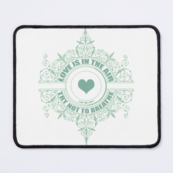 Item preview, Love Is In The Air Try Not To Breathe // Green designed and sold by Adidit.